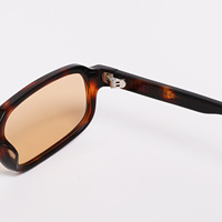 Lunettes de soleil tendance à monture fine imprimé léopard, lunettes de soleil polarisées haut de gamme, protection UV, lunettes de soleil de luxe