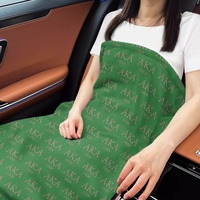 Neue Decke mit individuellem Design, ZPB Zeta Phi Beta, Flanelldecke mit griechischen Buchstaben, warme Decke, Decke für Sofa, Bett, Zuhause, Auto