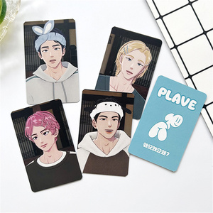 5 unids/set KPOP <span class=keywords><strong>Virtual</strong></span> Idols PLAVE Photocards doble cara impermeable LOMO tarjetas postales YEJUN NOAH BAMBY EUNHO Fans Collection - Product Image 2