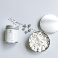 Tabletas de Pasta Dental Portátiles para Niños, Nano Hidroxiapatita, Extracto de Plantas Naturales, Blanquea los Dientes, Reduce la Sensibilidad Bucal