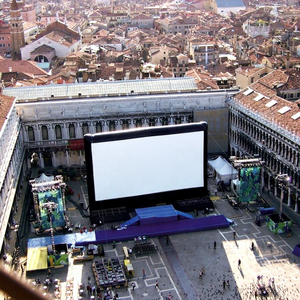 Pantalla de proyector plegable personalizada para Cine Drive-in, pantalla de cine inflable, publicidad al aire libre - Product Image 1