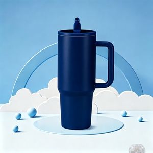 Moioco 2026 Gobelet isotherme en acier inoxydable avec isolation sous vide <span class=keywords><strong>de</strong></span> 12h et paille pliable, idéal pour les navetteurs et les trajets quotidiens - Product Image 1