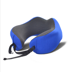 U Shape <span class=keywords><strong>Memory</strong></span> <span class=keywords><strong>Foam</strong></span> Du Lịch Gối Với Mặt Nạ Mắt Và Tai Cắm Du Lịch Cổ Gối - Product Image 3