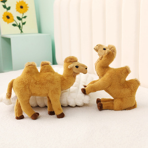 Suave encantador peluche simulación marrón <span class=keywords><strong>camello</strong></span> desierto Animal recuerdo felpa emulación <span class=keywords><strong>camello</strong></span> juguete con jorobas - Product Image 4