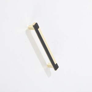 Furniture Handle Square Zinc Alloy Minimalist Drawer Cabinet Door <b>Black</b> Durable - Product Image 2