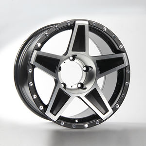 15/16/17/18 дюймов 5 спиц, черное лицевое колесо машины - Product Image 5