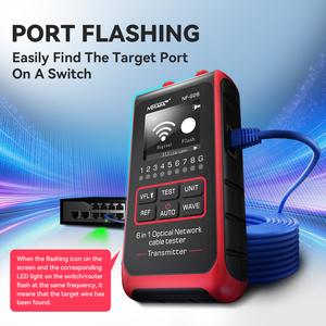 เครื่องวัดพลังงานแสง NOYAFA NF-926 รองรับ 10 ความยาวคลื่น พร้อมฟังก์ชั่นหลากหลายสำหรับทดสอบสายไฟเบอร์และสายเคเบิลเครือข่าย - Product Image 6