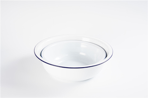 Bassin en émail pour une utilisation classique à la maison et à l'hôtel Conception écologique pour laver les légumes Mélange de pâte à fruits - Product Image 4