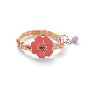 Produits populaires collier de chien boucle réglable conception florale imprimé colliers de chien mode collier de chien personnalisable - Product Image 3