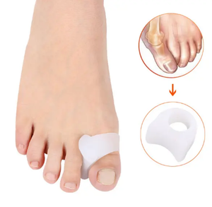 Séparateur d'orteils en silicone pour soins des pieds, lisseur, correcteur d'oignons, pour les orteils - Product Image 2