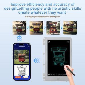 Sản phẩm mới ai đồng bộ kỹ thuật số LCD bằng văn bản máy tính bảng sơn ai render đồ thị ai tài liệu tùy chỉnh giảng dạy video thông minh Bút máy tính xách tay - Product Image 2