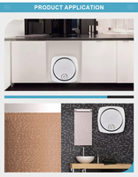 Mini-réservoir chauffe-eau électrique Booster Geyser petit comptoir évier chauffe-eau pour voiture RV hôtel lave-vaisselle