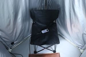 خيمة ساونا محمولة مع سخانات كربونية للعلاج بالتنقية الكاملة للجسم قابلة للطي للاستخدام المنزلي والشخصي - Product Image 6