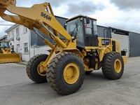 Chargeuse sur pneus Caterpillar CAT966H 2021 la plus populaire et la plus vendue, capacité nominale de 5 tonnes, stock à Shanghai, Chine, Caterpillar à vendre