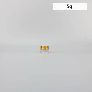 Botella de Vidrio Premium de Alta Calidad de 5g, Grado Alimenticio, con Tapa Dorada Personalizable, Admite Personalización - Product Image 3