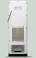 Ventilateur-climatiseur portable 2-en-1, 45W de refroidissement, 1800W de chauffage, télécommande, chauffage d'appoint 5R pour toute la pièce