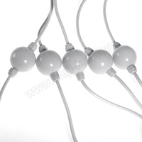 Software de Control de Luces Shiji, Decoración Navideña, Bola de Píxeles RGB de 360 Píxeles, DC24V DMX512, Cadena de Luces LED