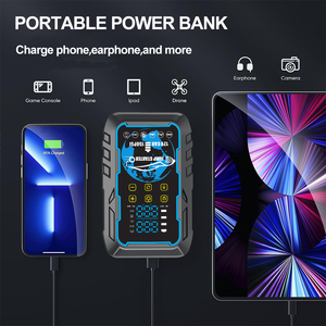 22200mWh Portable Jump Starter With Air Compressor Car <strong>Battery</strong> <strong>Booster</strong> Power Bank Charger <strong>Battery</strong> Pack With Tyre Air Pump - Product Image 4