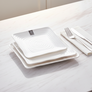 En gros Carré Restaurant Assiettes En Vrac Bon Marché - Product Image 3