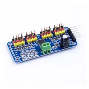 Controlador PWM/IC de 16 Canales y 12 Bits PCA9685 con Interfaz I2C para Módulo Shield de Raspberry <span class=keywords><strong>Pi</strong></span> - Product Image 2