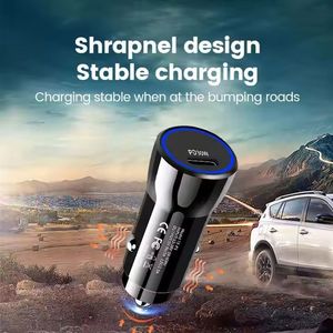 Wholesale High Speed PD 30W Car Charger <b>Type</b> <b>C</b> Car Charger for Mobile Phone - Product Image 4