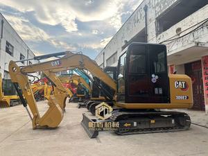Mini-excavatrice d'occasion Cat 306E2, 6 tonnes, hydraulique, sur chenilles, petite pelle Caterpillar Cat 306, machine d'excavation à bas prix en promotion - Product Image 3