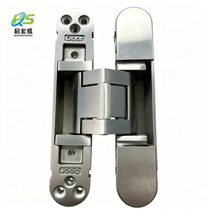 Bisagra Oculta de Acero Inoxidable 304 de 25x138mm, Ajustable en 3D, para Puerta de Hotel, 100kg, Bld-gz138, Apertura de 180 Grados - Product Image 1