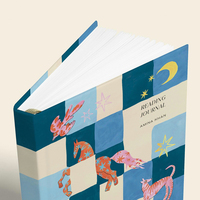 Journal de lecture en papier personnalisé en usine pour les amoureux des livres, planificateur A4 robuste à couverture rigide avec logo personnalisé
