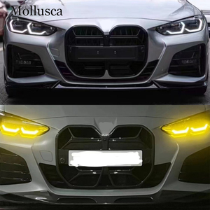 สำหรับซีรีส์ 4 G26 4 ประตู กระจังหน้าคาร์บอนไฟเบอร์ทรง CSL สำหรับกันชนหน้า ปี 2021-2025 - Product Image 2