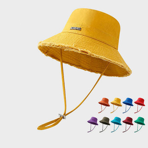 Cappello <span class=keywords><strong>da</strong></span> <span class=keywords><strong>Pescatore</strong></span> <span class=keywords><strong>da</strong></span> Donna Traspirante e Regolabile con Protezione UV, Ampia Tesa Pieghevole, Ideale per Vacanze - Fornitura Diretta dalla Fabbrica - Product Image 1