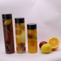 Grosir 500ML PET untuk botol plastik bening untuk minuman air minuman minuman jus