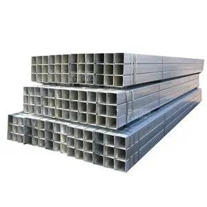 Tubo quadrado hdg aço galvanizado tubo quadrado 65x65x2.0mm tubo galvanizado quadrado