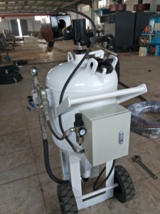 Dustless Sand <strong>Blaster</strong> with Mobile Wheels - Product Image 5