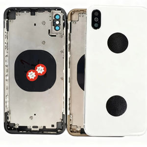 Remplacement de la <span class=keywords><strong>coque</strong></span> arrière en aluminium / alliage d'aluminium <span class=keywords><strong>pour</strong></span> téléphone mobile XSMax avec cadre de conception en barre - Product Image 1