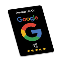 Etiqueta de negocios de PVC de doble cara personalizable NFC Código QR Impermeable Revisión Ins TikTok Google TikTok RFID Pago Hotel