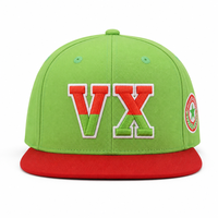 Casquettes Snapback d'extérieur ajustables à visière plate, brodées, pour événements sportifs d'équipe, cadeaux d'entreprise promotionnels, vente en gros