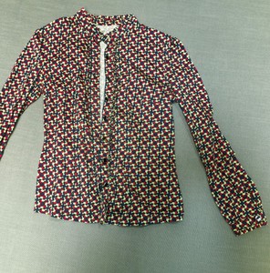 Baju katun musim panas wanita bekas W004-2 kemeja lengan panjang pendek kemeja Fashion dalam kondisi baik Bales jumlah besar harga murah - Product Image 6