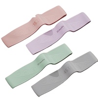 Bandes de Résistance en Silicone Écologiques 15-45LB – Bandes d'Exercice Robustes pour le Rehaussement des Fessiers, l'Entraînement Musculaire et la Santé Corporelle