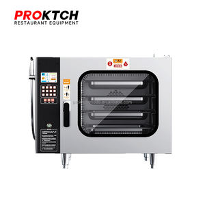 <span class=keywords><strong>Horno</strong></span> Combinado Comercial Multifunción CE <span class=keywords><strong>de</strong></span> 6 Pisos <span class=keywords><strong>con</strong></span> Control Táctil Electrónico para Hornear Bollos y Hamburguesas <span class=keywords><strong>con</strong></span> <span class=keywords><strong>Vapor</strong></span> - Product Image 3