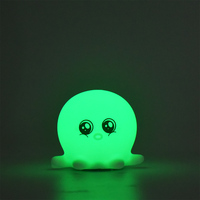 Lampe de nuit en forme de pieuvre pour bébé, cadeaux mignons, couleurs, pieuvre pour enfants, veilleuse pour chambre d'enfant