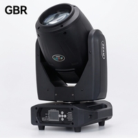 Luz Móvil de Haz de 260W YODN 260W 2.3 °   Luz de haz DMX de 16 canales para escenario, ideal para DJ, discotecas, conciertos y eventos.