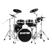 Avatar A61 Set Drum Elektronik Tampilan Akustik Mesh Head Digital Drum Kit Alat Musik Profesional untuk Drummer Dewasa