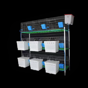 Cages à lapins d'intérieur commerciales les moins chères 9 cellules mère <span class=keywords><strong>lapin</strong></span> <span class=keywords><strong>avec</strong></span> nichoir suspendu 3/6 bébé - Product Image 5