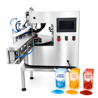 Machine de remplissage et de bouchage automatique de poches à bec verseur haute vitesse pour la production de jus et de boissons