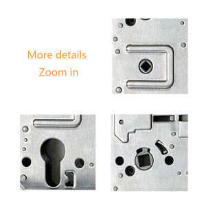 電気ロックボディヨーロッパ標準スマートドアロックほぞ穴金属ほぞ穴 - Product Image 4