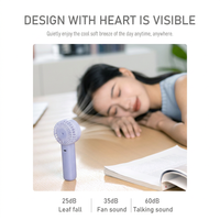 Ventilateurs de bureau portables USB 3 en 1, mini ventilateurs en plastique, logo personnalisé, ventilateur portable rechargeable, logo personnalisé