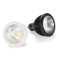 Projecteur PAR30 COB en aluminium GU10 E27 12W 15W Ampoule PAR AC 110V 220V Noir Ampoule LED encastrée Éclairage intérieur Spot PAR20