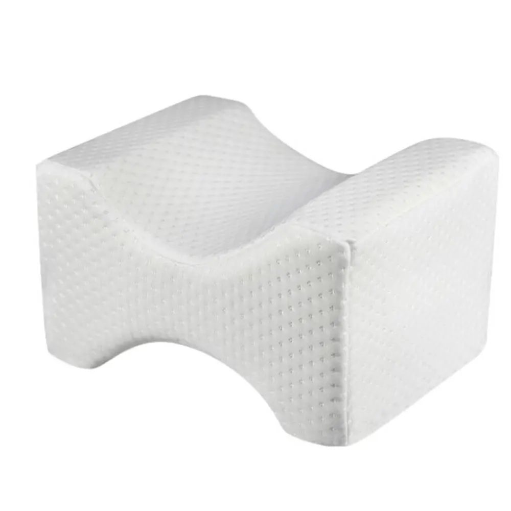 Almohada ortopédica de espuma viscoelástica de alta calidad para piernas, cojín para rodilla, almohada para descanso de rodilla, SKC010