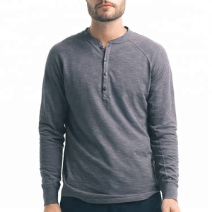 dobladillo acanalada las esposas de los hombres ropa deportiva clásico Real Bosque gris y venta al por mayor de bolos T camisas - Product Image 1