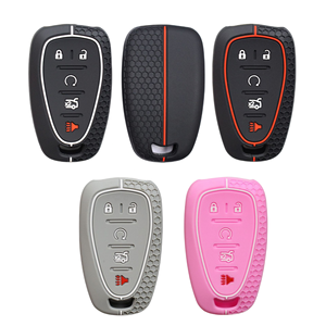 Funda de silicona para llave de coche, funda protectora para mando a distancia inteligente, para Chevrolet Cruze Spark, IX, Volt, Aveo, Sonic - Product Image 3